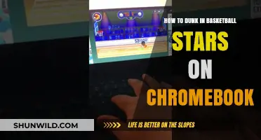 Dunking in Basketball Stars: Chromebook Controls Guide