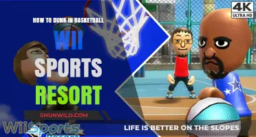 Dunking in Wii Sports Resort: Secrets to Success