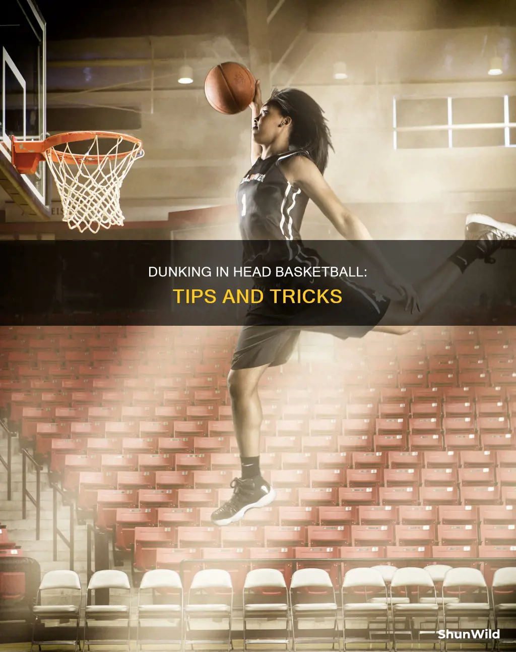 how to dunk in head basketball