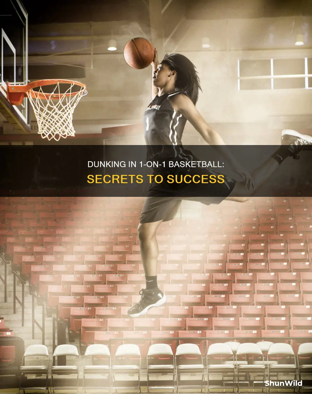 how to dunk on 1 on 1 basketball