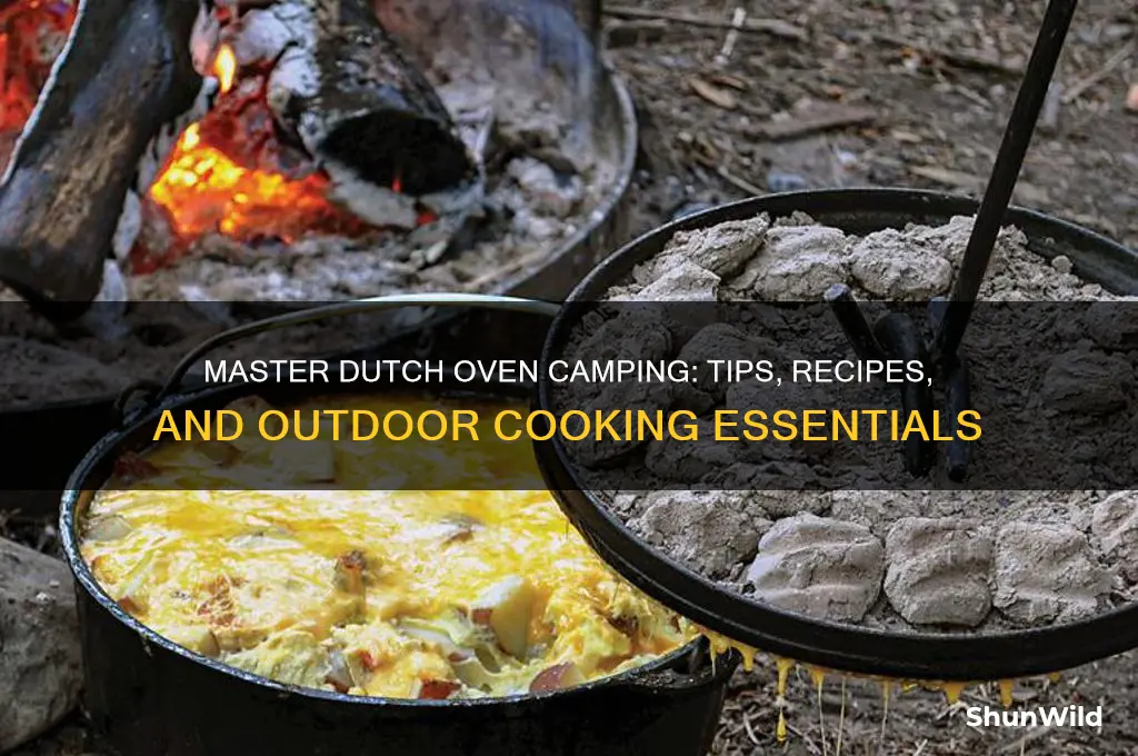 how to dutch oven camping