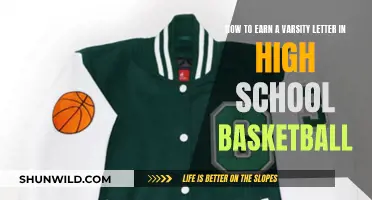Earning a Varsity Letter in High School Basketball