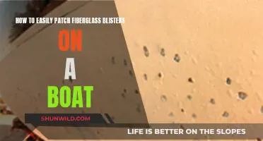 Patching Fiberglass Blisters: A Boat Owner's Quick Guide