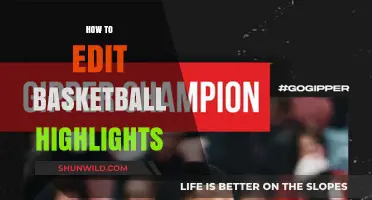 Editing Basketball Highlights: A Step-by-Step Guide