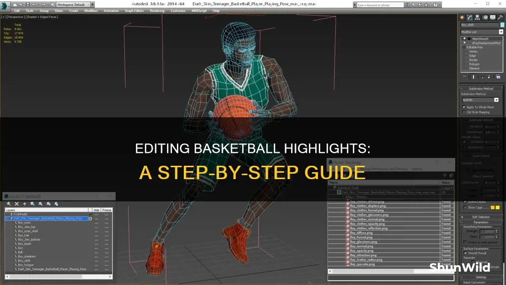 how to edit basketball highlights