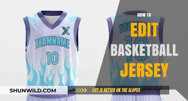 Customizing Your Basketball Jersey: A Step-by-Step Guide