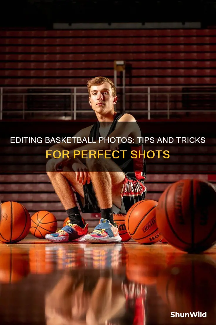 how to edit basketball photos