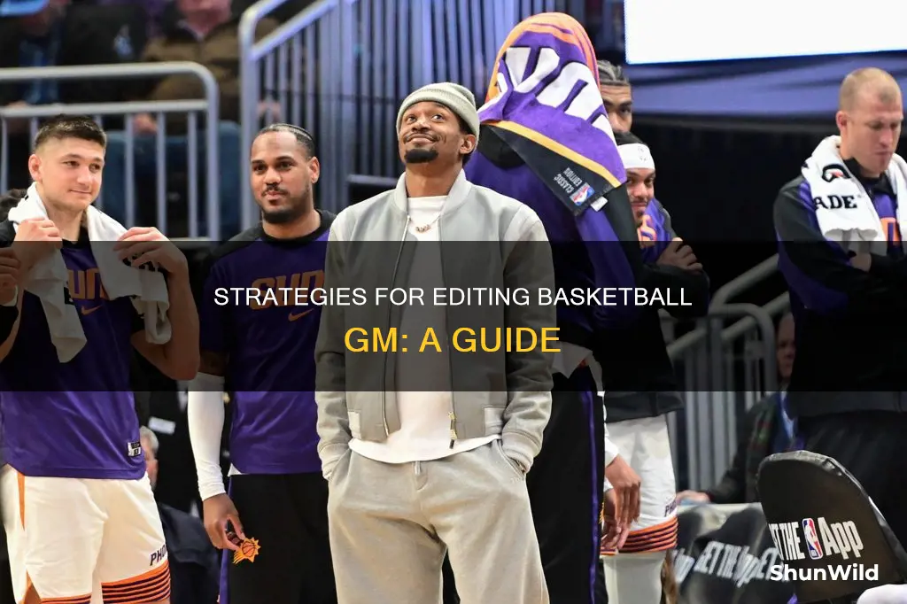 how to edit potential basketball gm