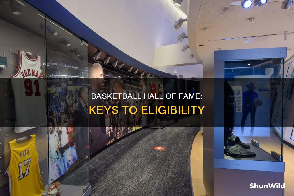 how to eligible for hof basketball
