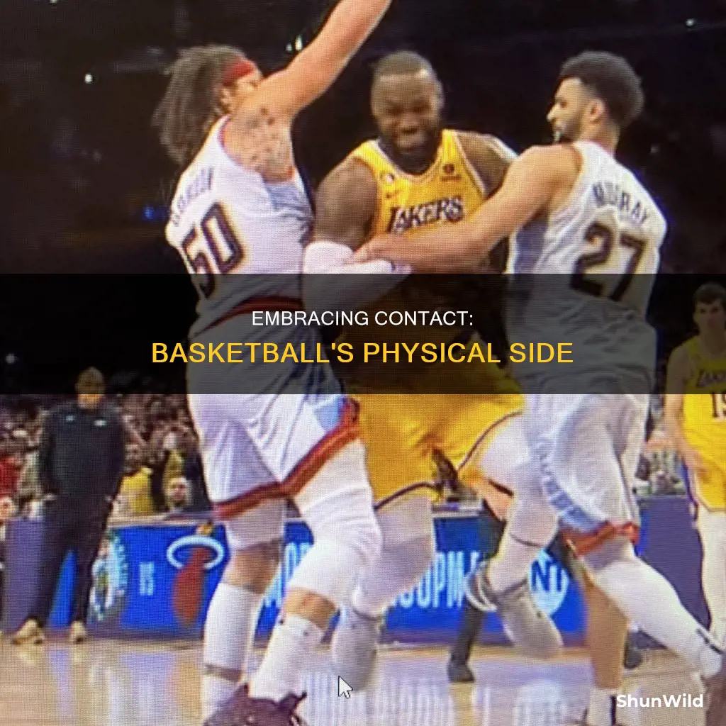 how to embrace contact in basketball