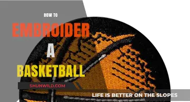 Customizing Your Basketball: Embroidering Techniques and Tricks
