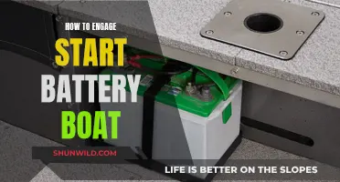 Engaging a Boat's Starter Battery: Easy Steps to Follow