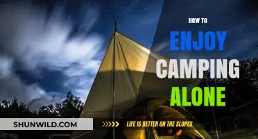 Solo Camping Bliss: Tips for Enjoying Nature Alone Safely