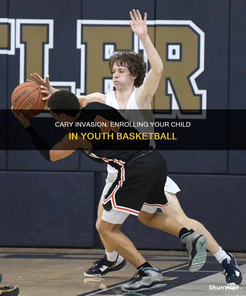 how to enroll cary invasion youth basketball