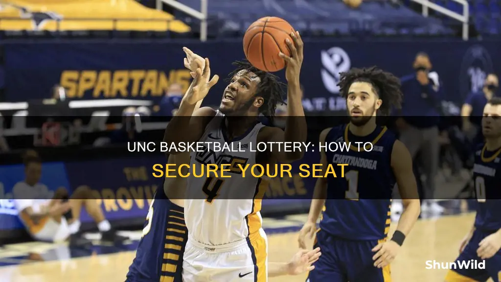 how to enter unc basketball lottery