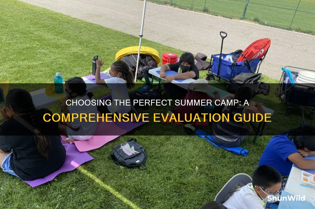how to evaluate summer camps