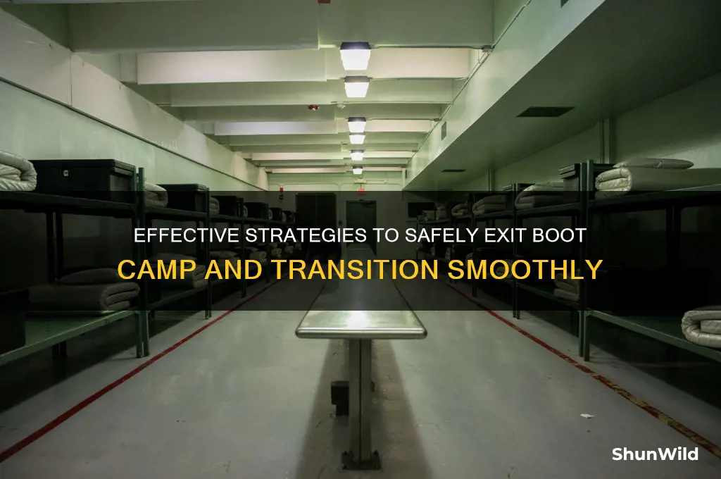 how to exit boot camp
