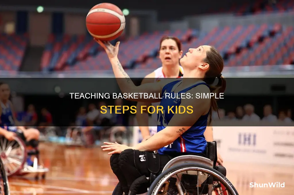 how to explain basketball rules to a child