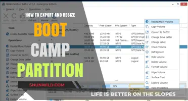 Export and Resize Boot Camp Partition: A Step-by-Step Guide