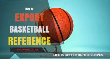Exporting Basketball Reference: A Step-by-Step Guide
