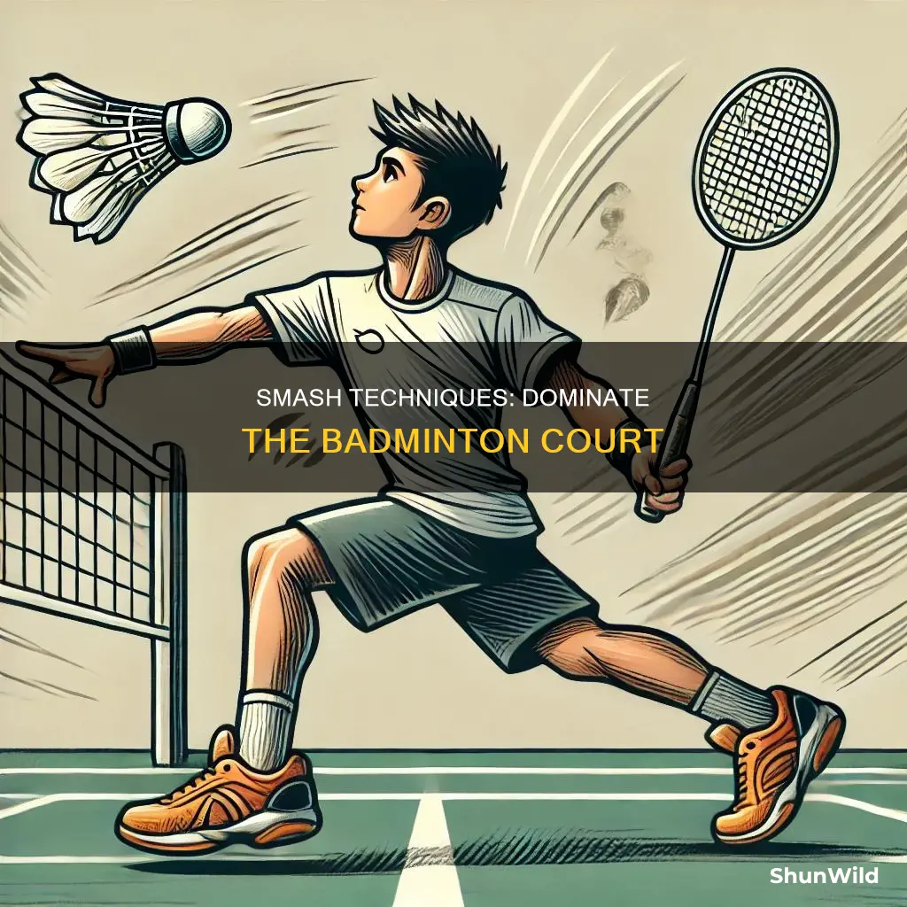 how to face smash in badminton