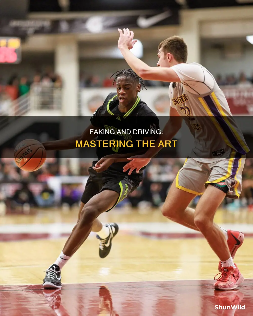 how to fake and drive in basketball