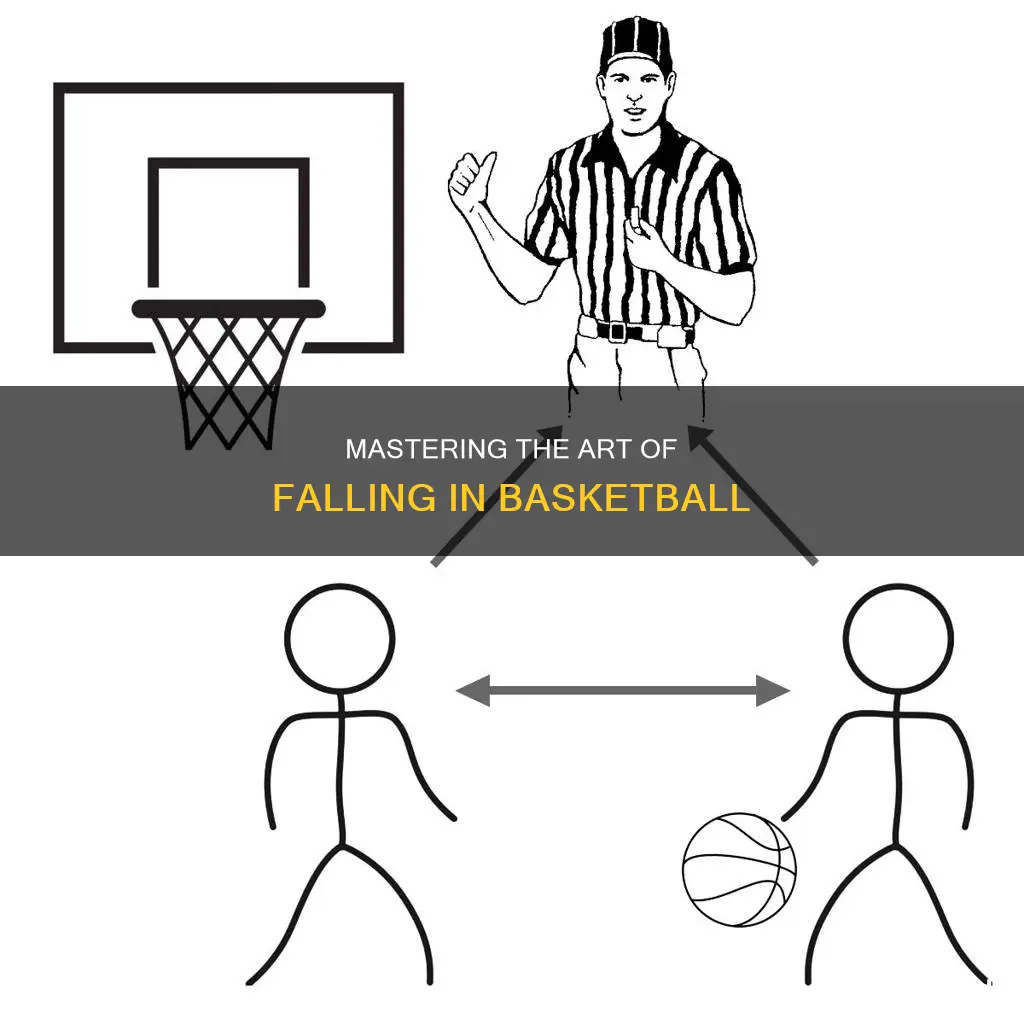 how to fall in basketball