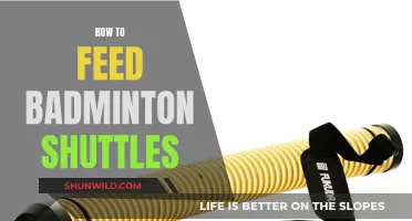 Mastering the Art of Feeding Badminton Shuttles