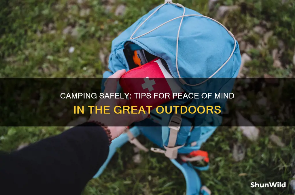 how to feel safe camping