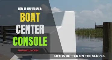 Fiberglassing a Boat: Mastering the Center Console