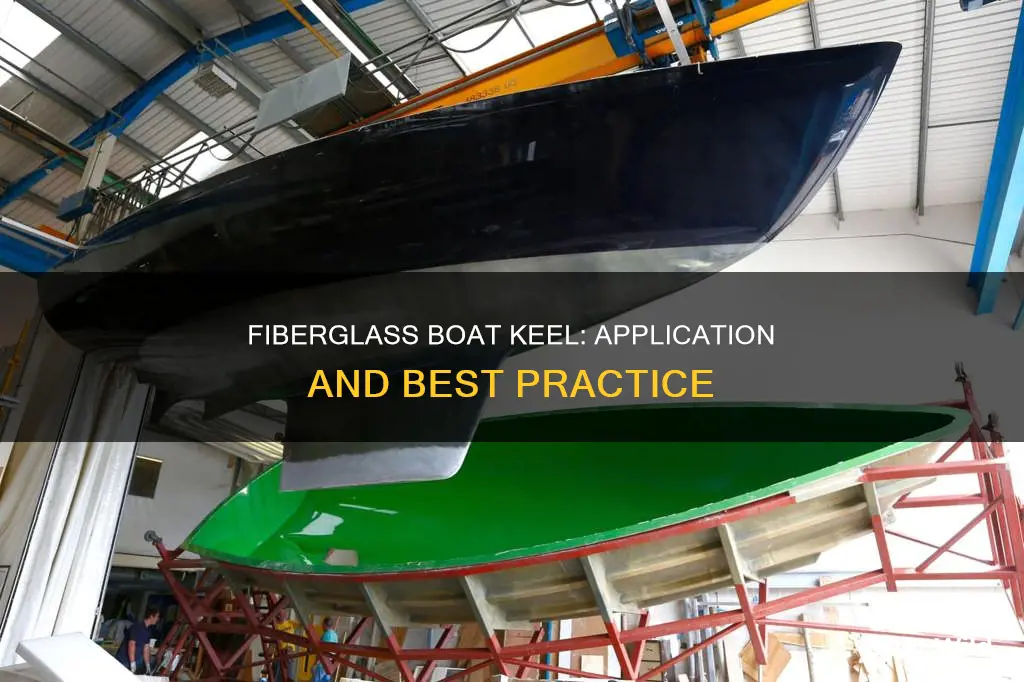 how to fiberglass a boat keel