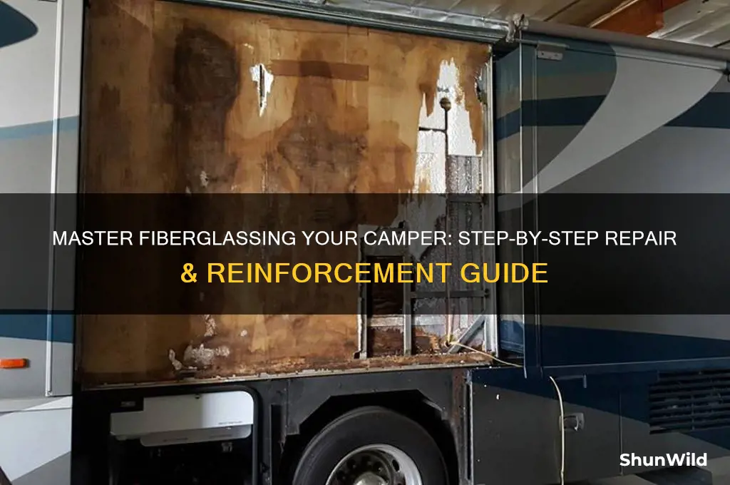how to fiberglass a camper