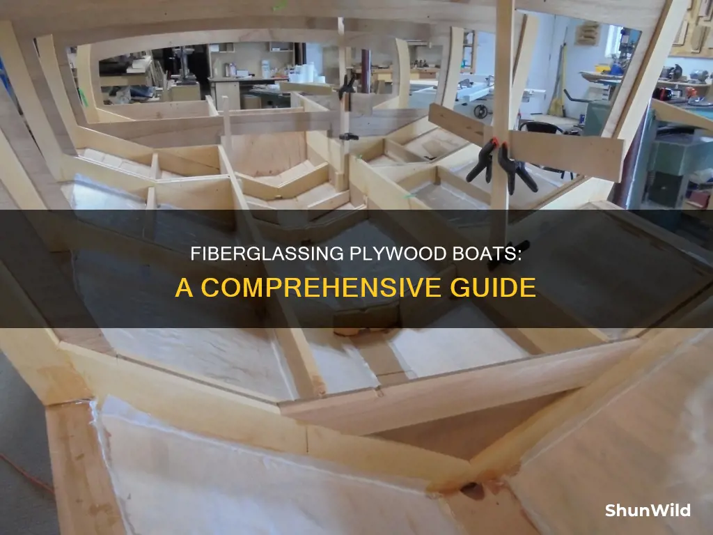 how to fiberglass a plywood boat