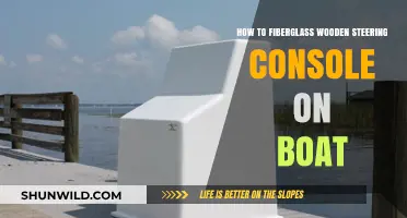 Transform Your Boat: A Guide to Fiberglass Wooden Steering Console