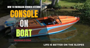 Fiberglassing a Wooden Boat Steering Console: A Step-by-Step Guide