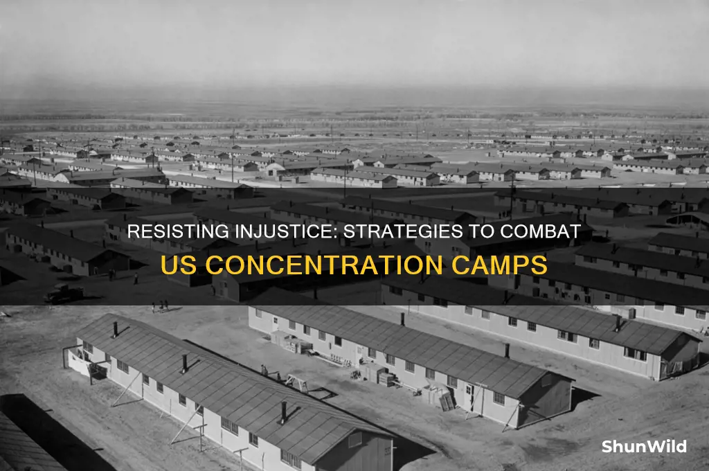 how to fight concentration camps in the us