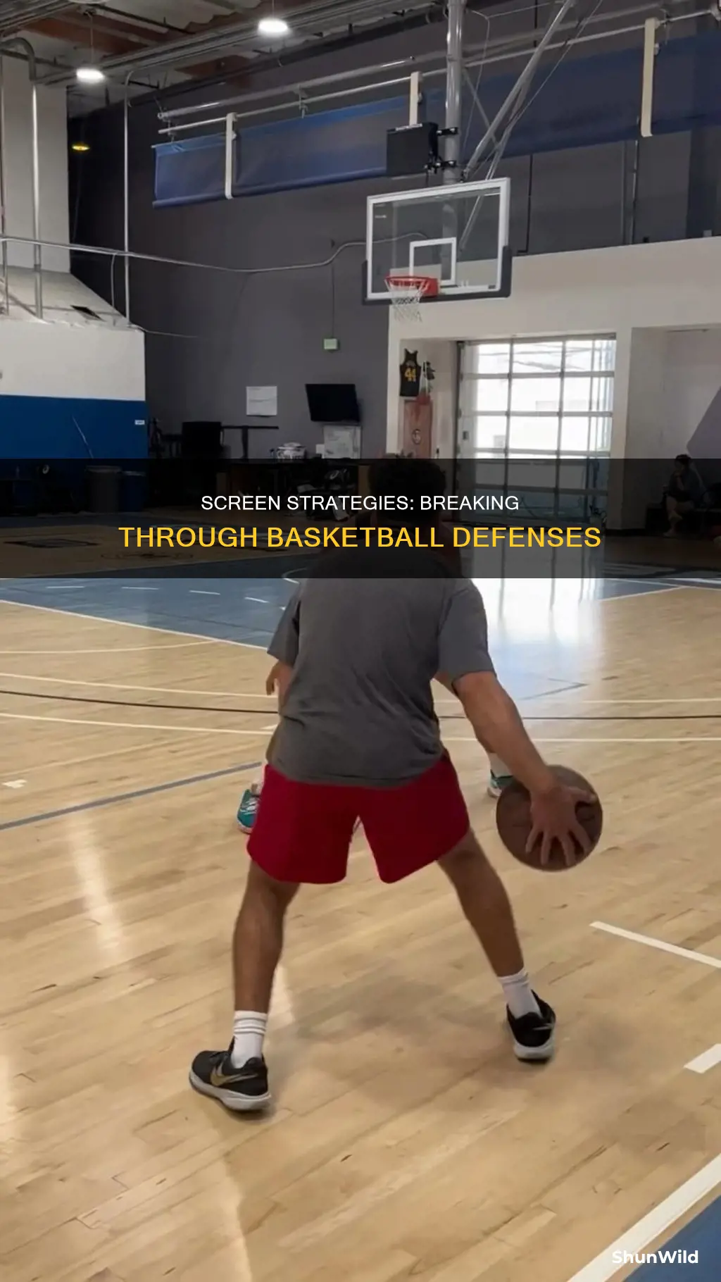 how to fight through a screen in basketball