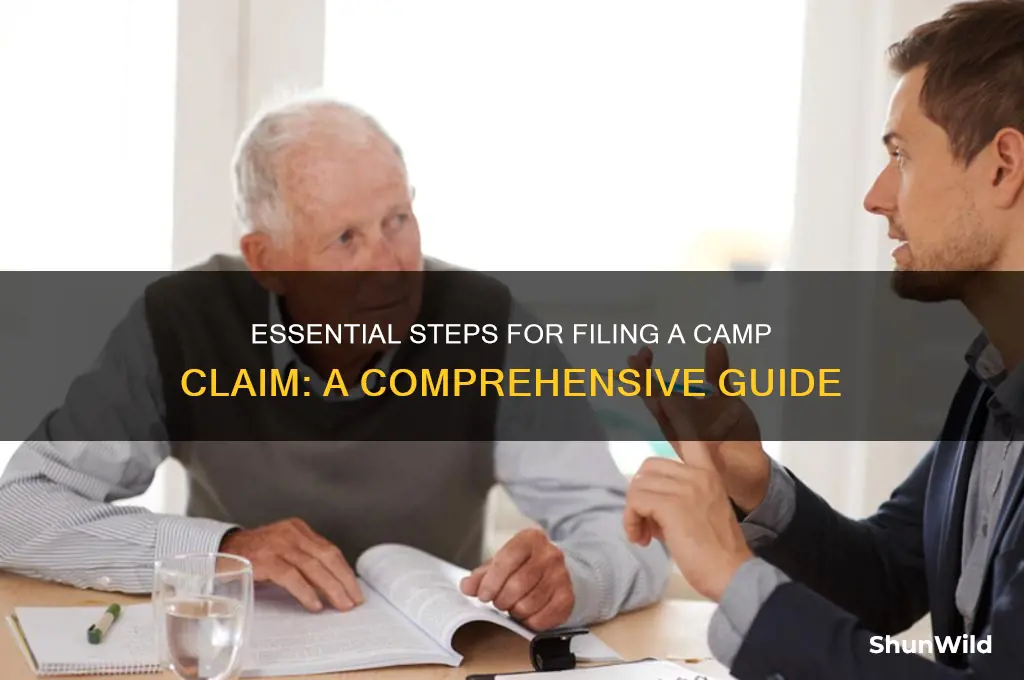 how to file a camp