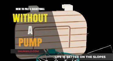 Inflating a Basketball: No Pump, No Problem!