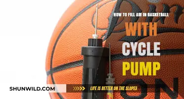 Inflating Your Basketball: Using a Cycle Pump