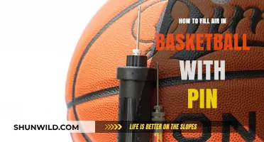 Inflating Basketballs: Using a Pin to Fill Air