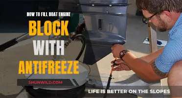 Winterizing Your Boat: Filling Engine Block with Antifreeze