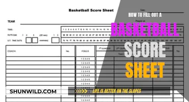 Mastering the Art of Basketball Scorekeeping: A Comprehensive Guide