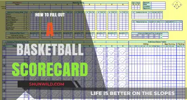 Basketball Scorecard Basics: A Step-by-Step Guide