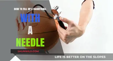 Inflating Basketballs: Needle Technique for Optimum Performance