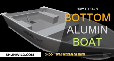 Filling V-Bottom Aluminum Boats: A Step-by-Step Guide