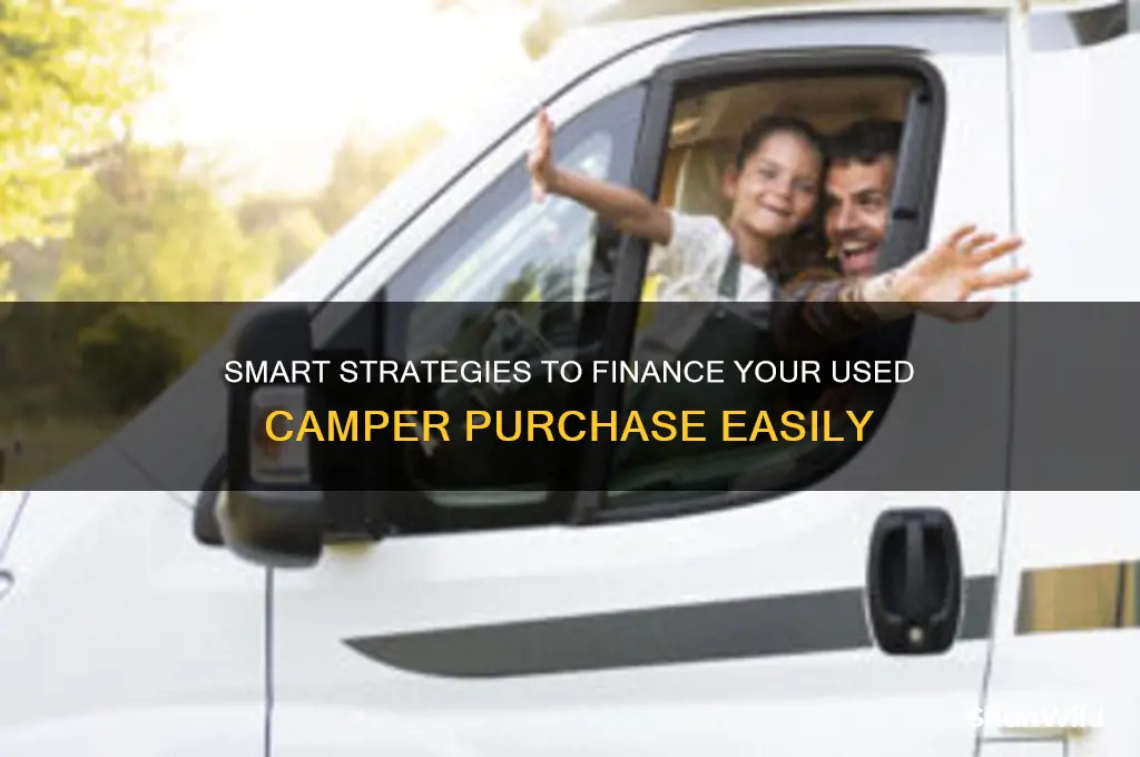 how to finance used camper