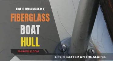 Finding Cracks in a Fiberglass Boat Hull