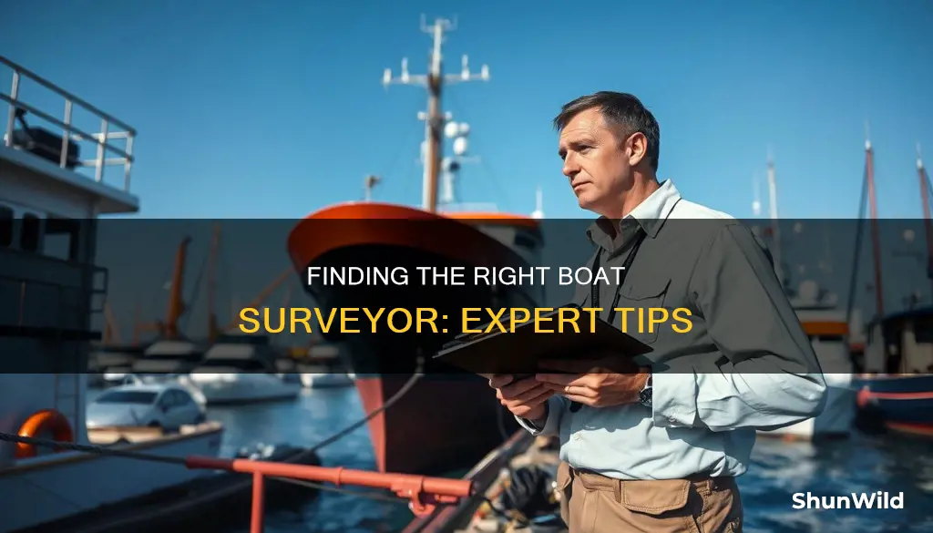 how to find a good boat surveyor