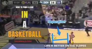 Finding a Leak: Basketball Maintenance 101